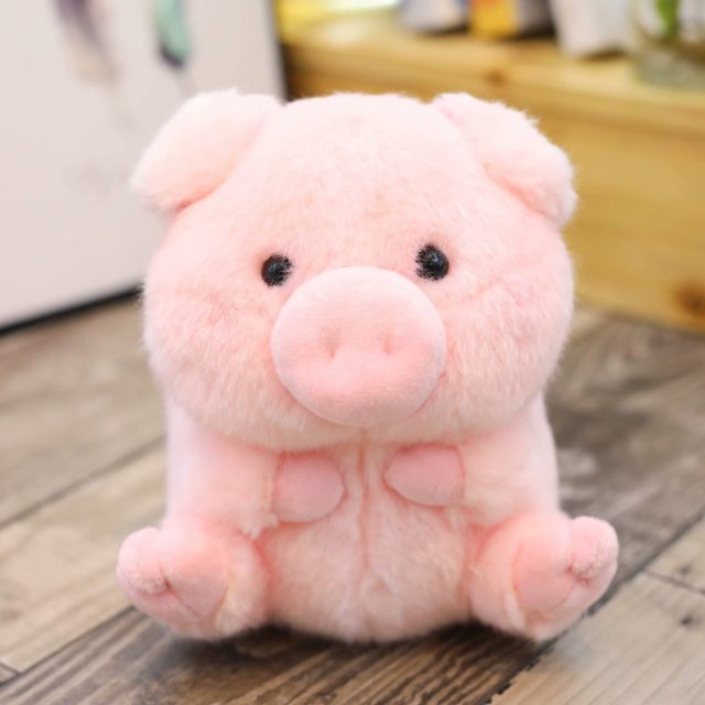 Chubby Pink Piggy Plush