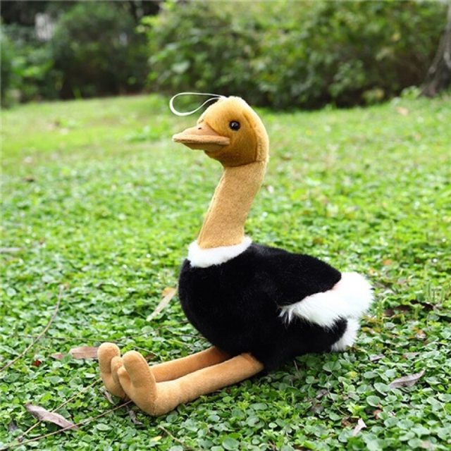 Lifelike Ostrich Plush Pal — photo 2