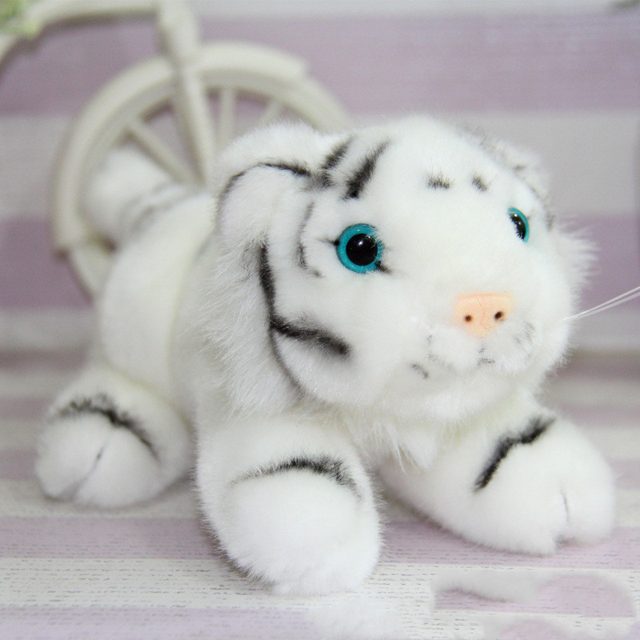 Little White Tiger Cub Plush