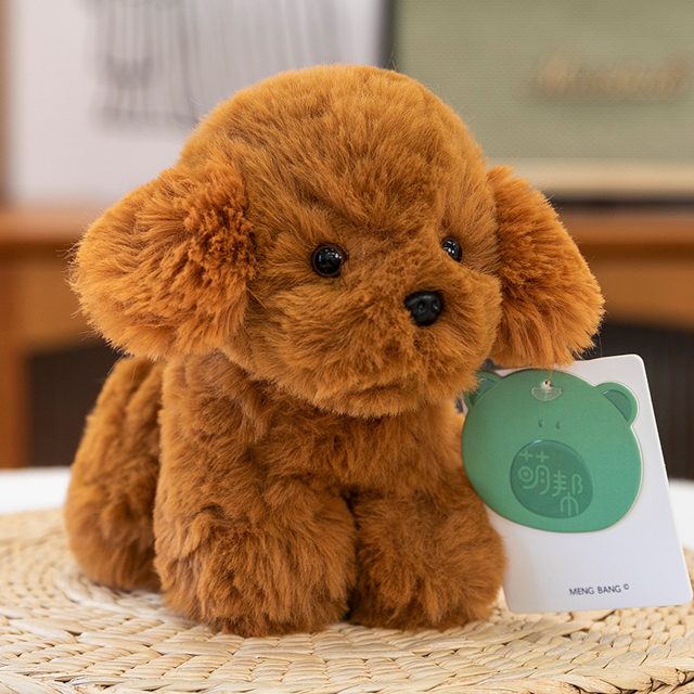 Curly Teddy Poodle Puppy Plush
