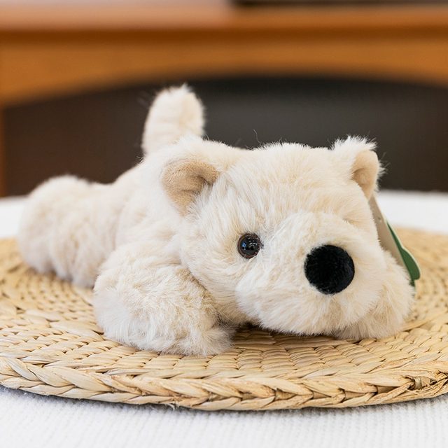 Sleepy Westie Puppy Plush