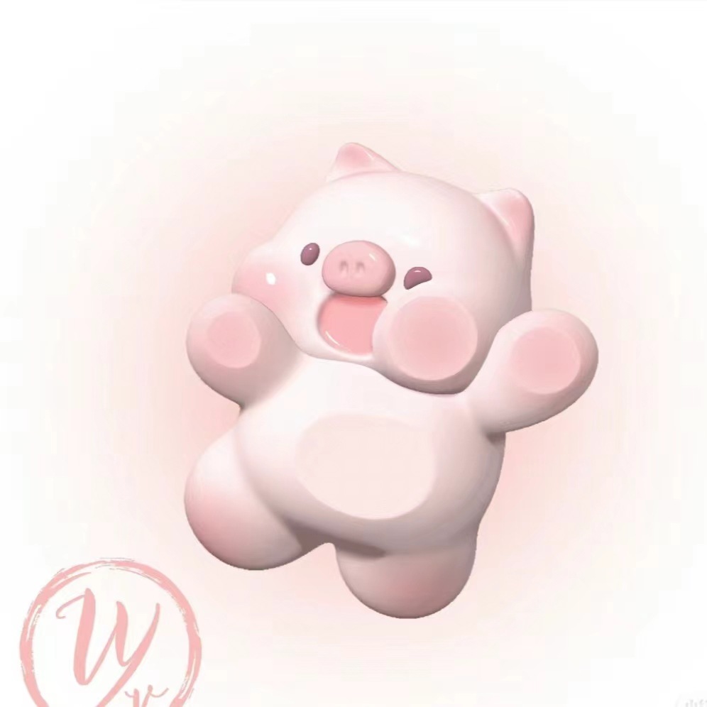 Bagged Pink Piggy Pinch Squishy — photo 5