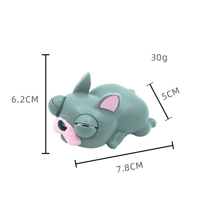 Pop-Eye Frenchie Squishy (Slate Gray)