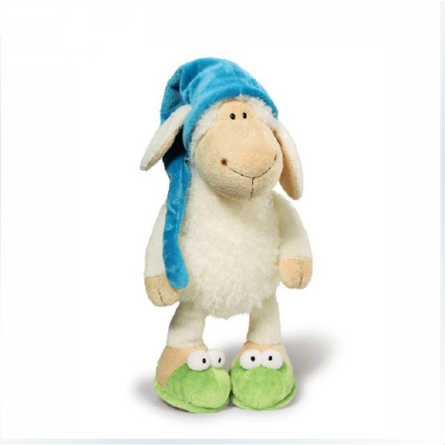 Sleepy Nightcap Sheep Plush, 25cm
