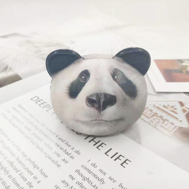 Slow-Rise Panda Head Squishy