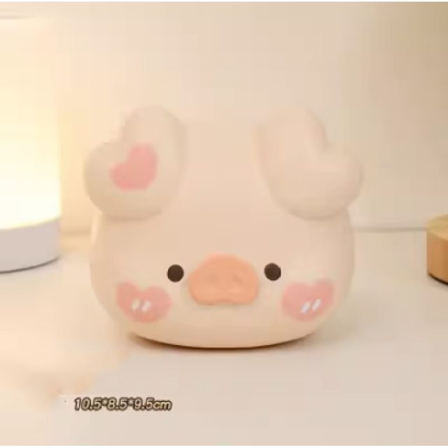 Gigi the Heart-Ear Piggy Squishy