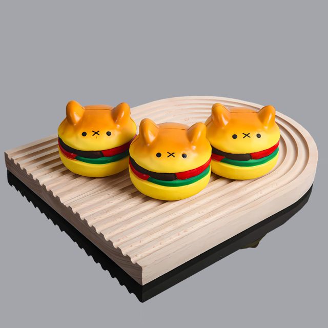 Kitty Cat Cheeseburger Squishy