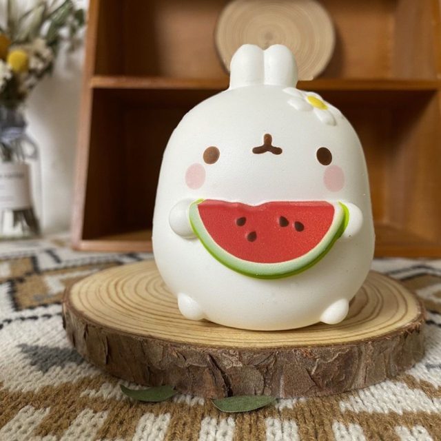 Watermelon Bunny Slow-Rise Squishy