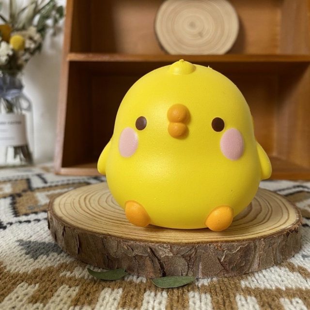 Chubby Yellow Chick Squishy