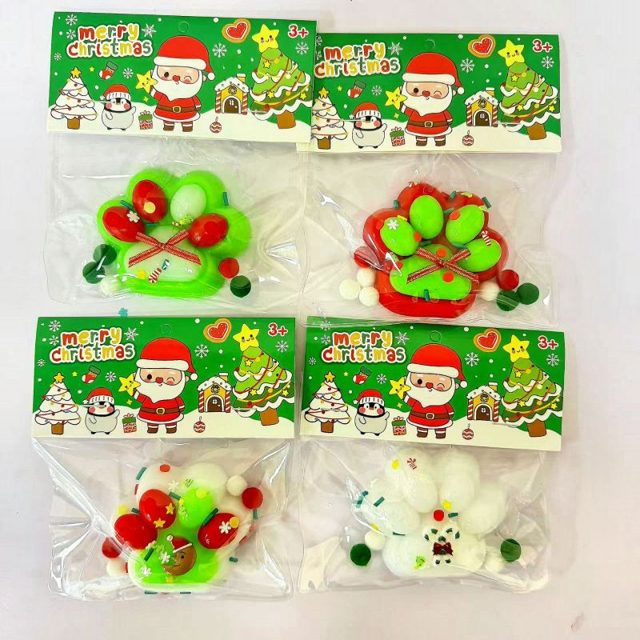 Holiday Cat Paw Squishy Surprise