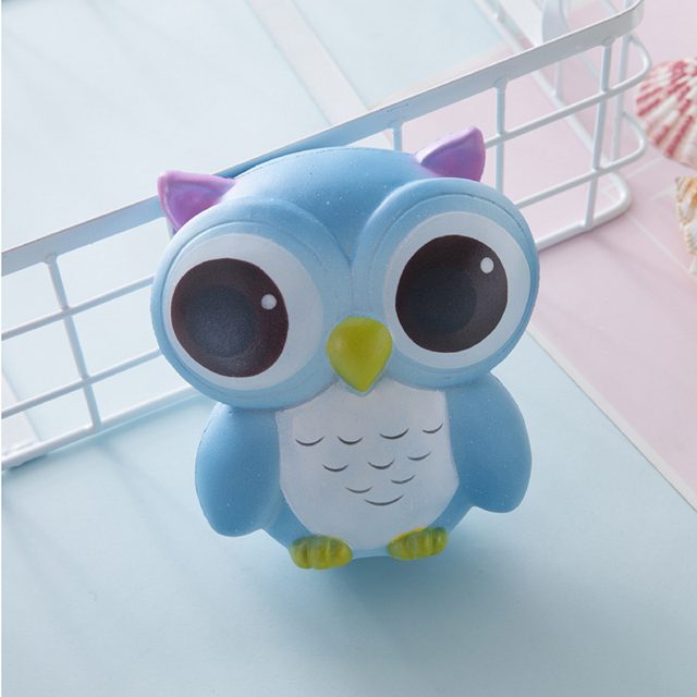 Slow-Rise Big-Eyed Owl Squishy — photo 2