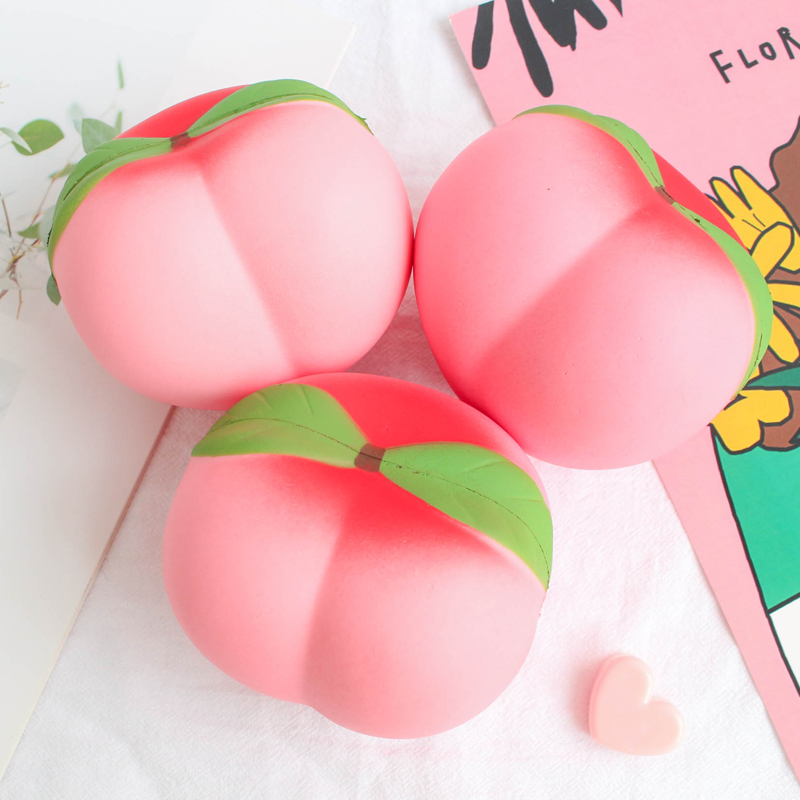 Slow-Rise Blushing Peach Squishy — photo 4