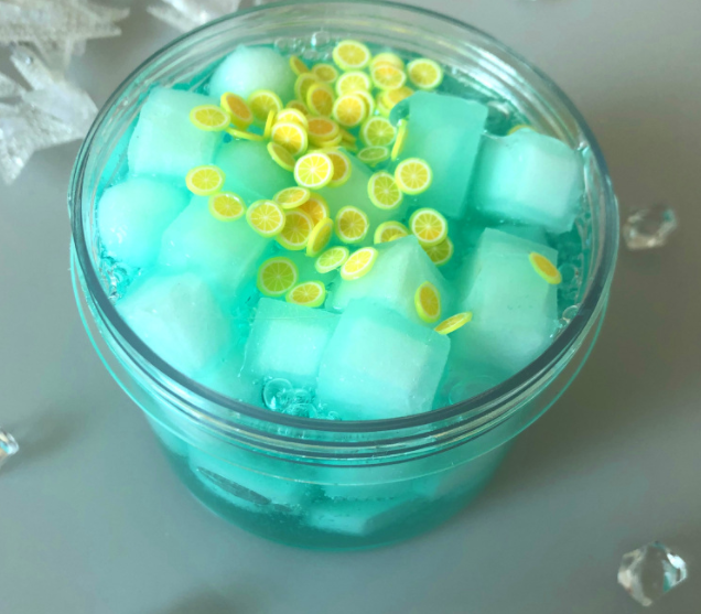Icy Mint Bubble Slime