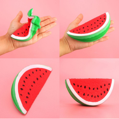 Juicy Watermelon Slice Squishy
