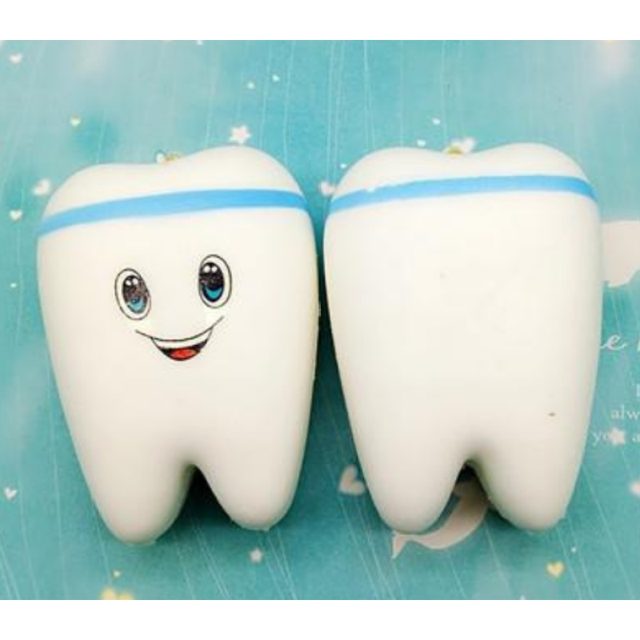 Smiley Tooth Buddies Squishy