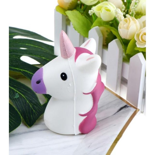 Dreamy Pink-Mane Unicorn Squishy