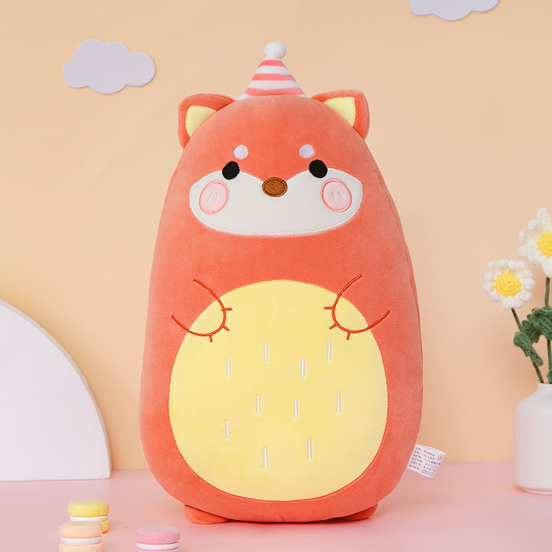 Soft Animal Pillow Cat Yellow Toy โ photo 2