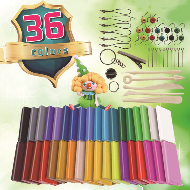 Soft Clay 36-color Storage Box Toy
