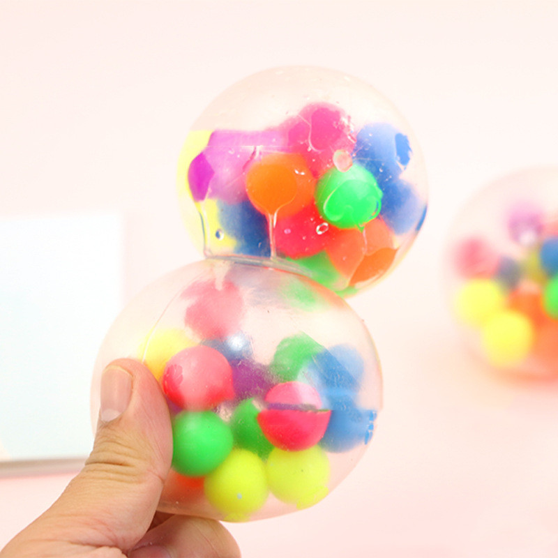 Rainbow Bead Squish Ball โ photo 2