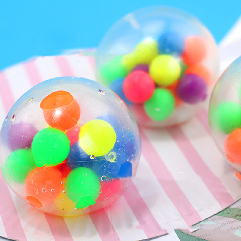 Rainbow Bead Squish Ball โ photo 5