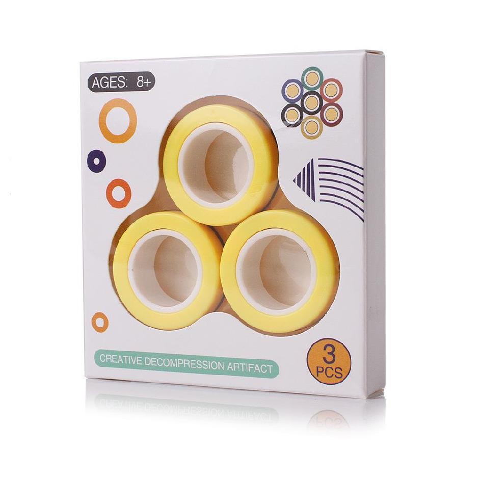 Spinner Magnetic Bracelet Ring Fidget — photo 3