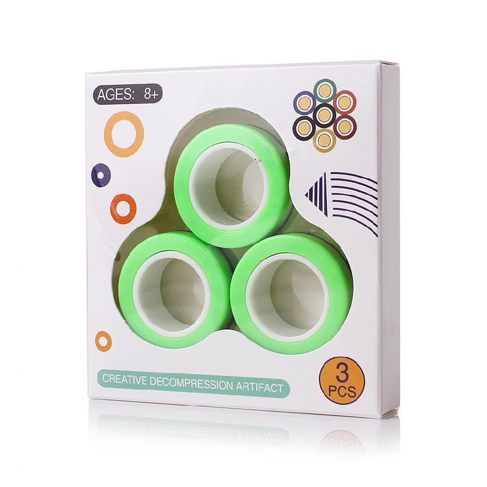 Spinner Magnetic Bracelet Ring Fidget — photo 4