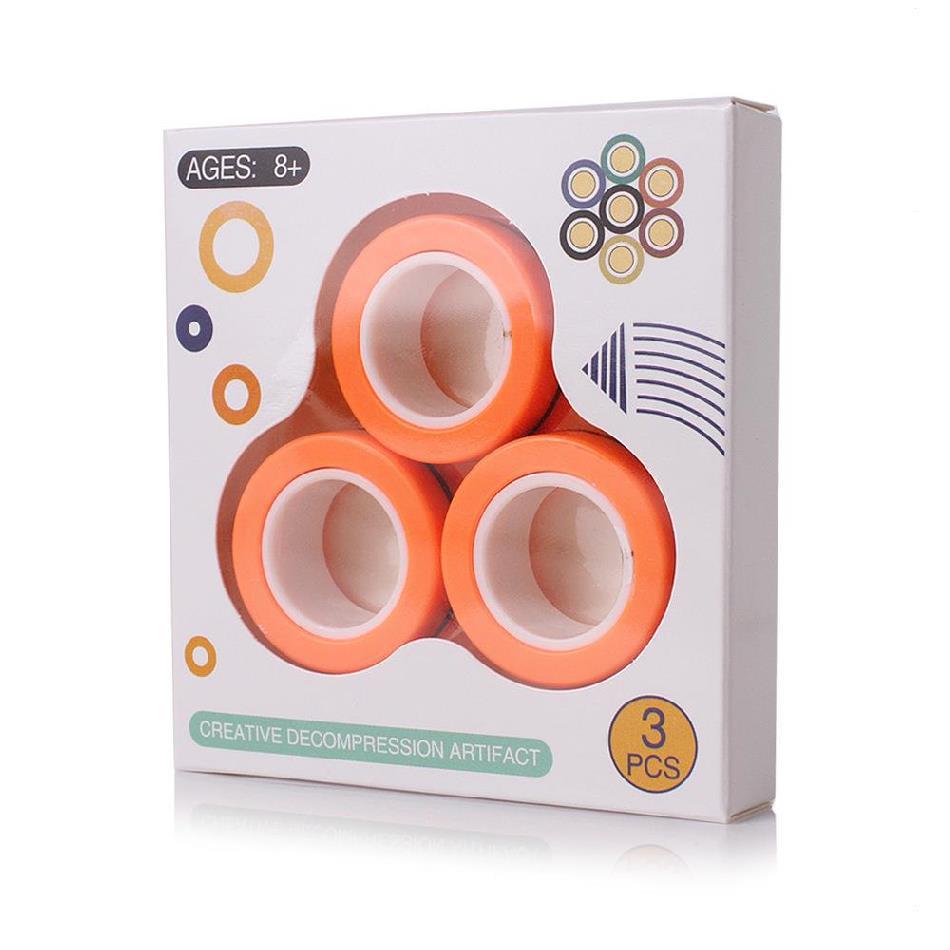 Spinner Magnetic Bracelet Ring Fidget — photo 2