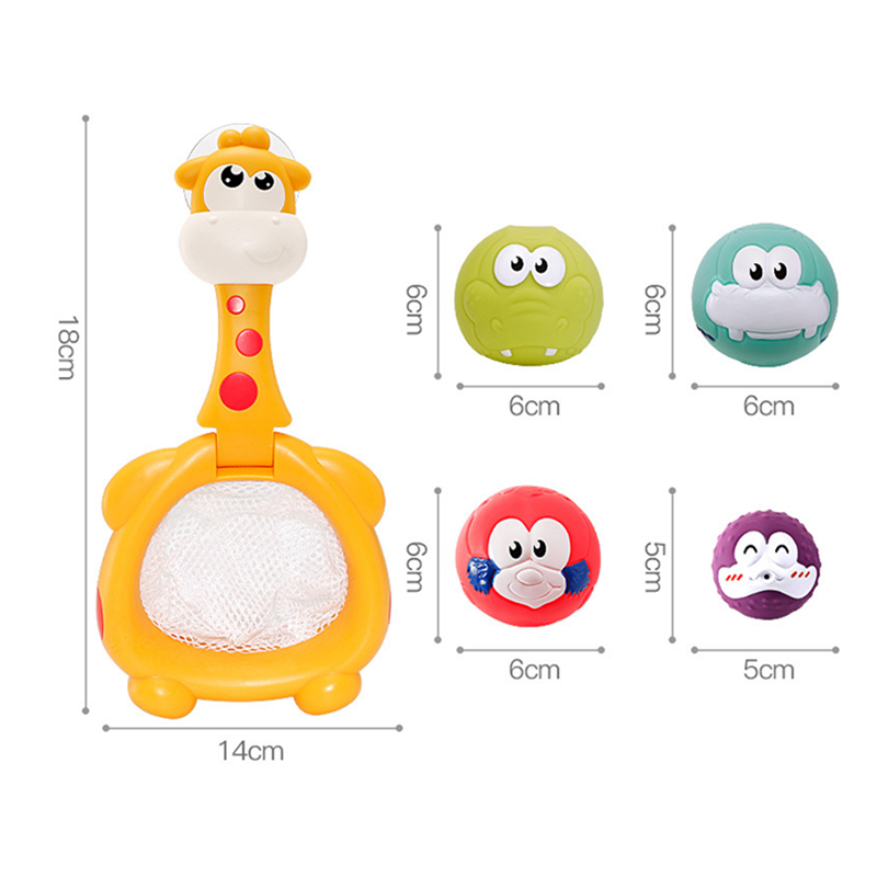 Giraffe Scoop & Squirt Bath Buddies — photo 3