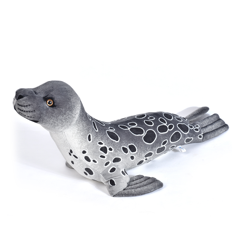 Spotty Leopard Seal Realistic Plush — photo 2