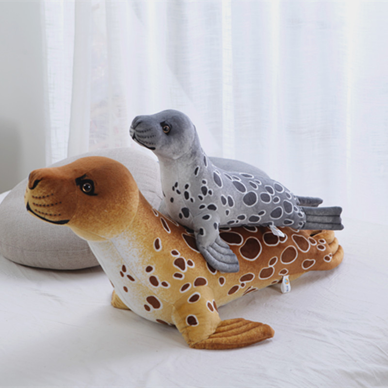 Spotty Leopard Seal Realistic Plush — photo 4