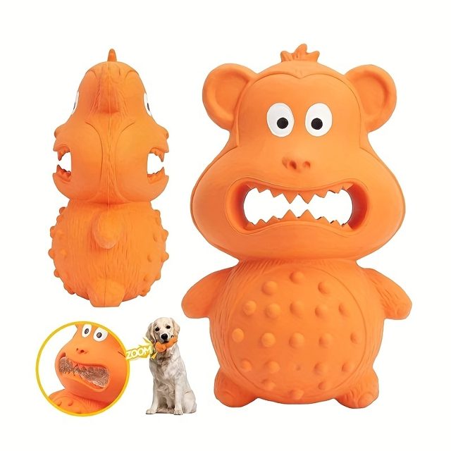 Squeaky Goofy Monkey Toy