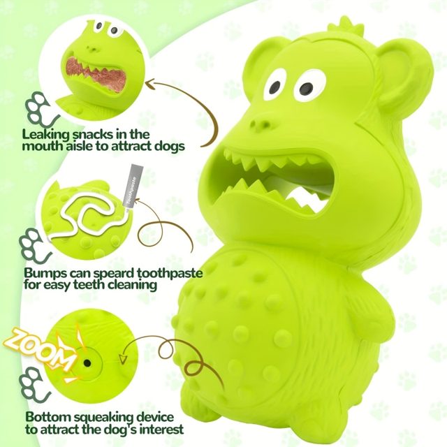 Squeaky Goofy Monkey Toy — photo 2