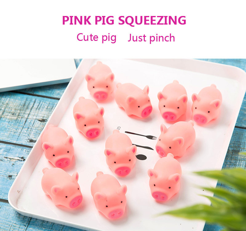 Squealing Piggy Squeeze Toy — photo 5