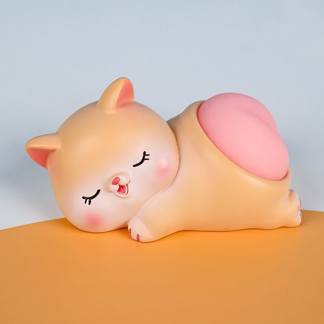 Napping Kitty Squishy Butt Toy