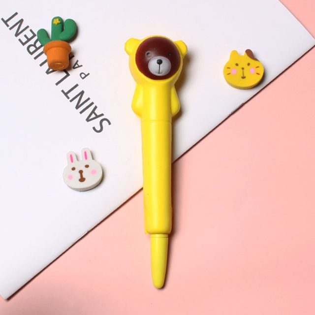 Squishy Bear-Hoodie Gel Pen