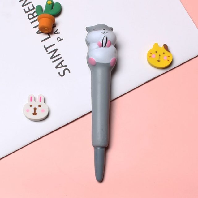Squishy Belly-Up Hamster Gel Pen