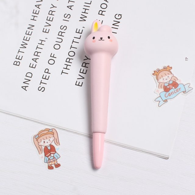 Pink Unicorn Bunny Gel Pen