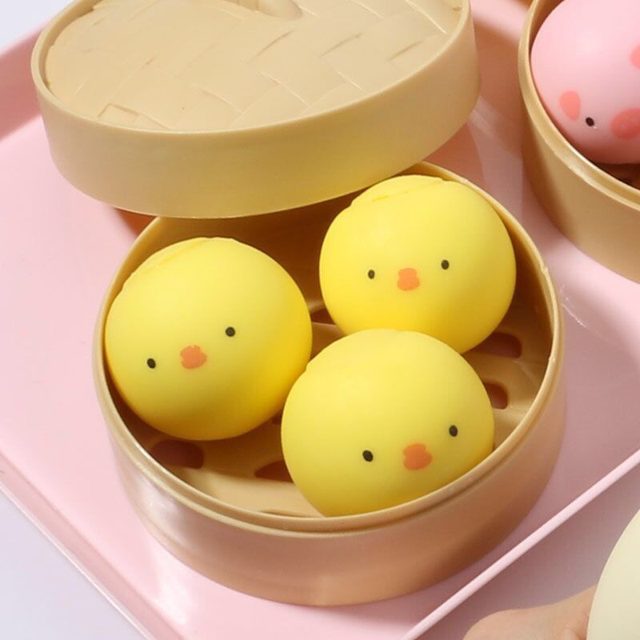 Baby Chick Steamed Bun Squishies