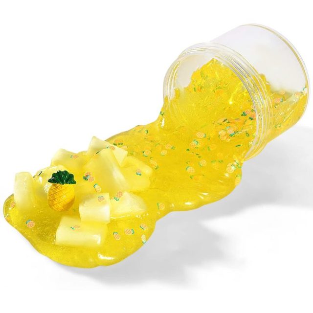 Pineapple Crush Crunchy Slime