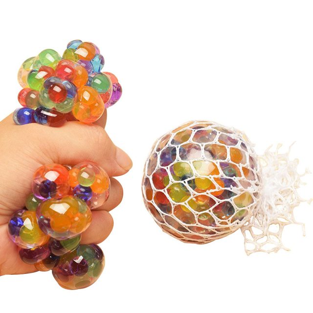 Squishy Grape Mesh Ball