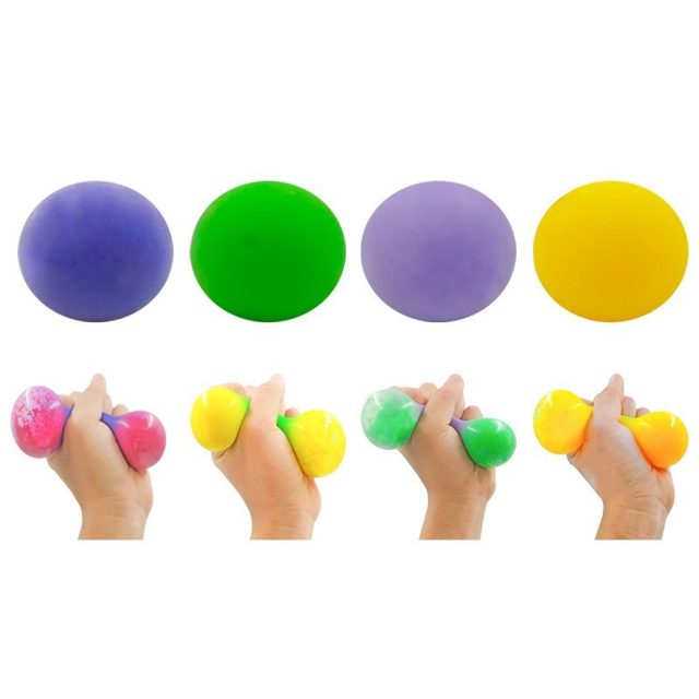 Color-Pop Stretchy Stress Ball