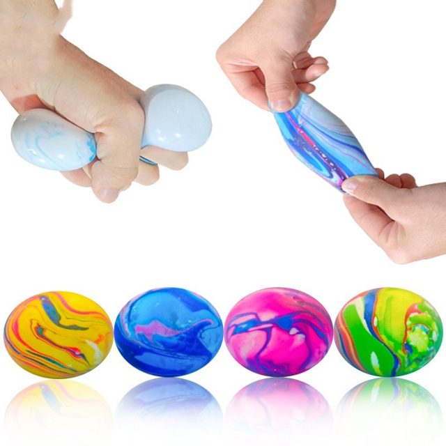 Marble Swirl Stretch Ball