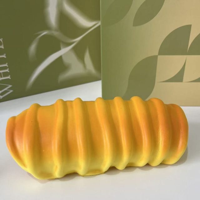 Ridged Caterpillar Bread Squishy
