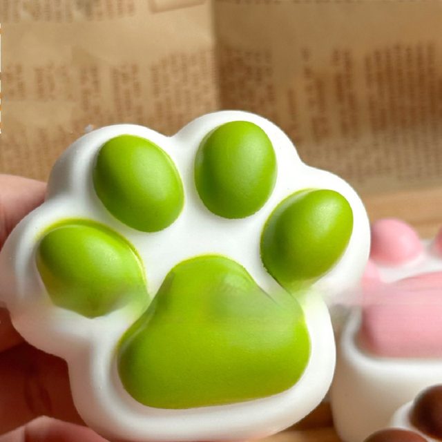 Squishy Cat Paw Bean Toy — photo 4