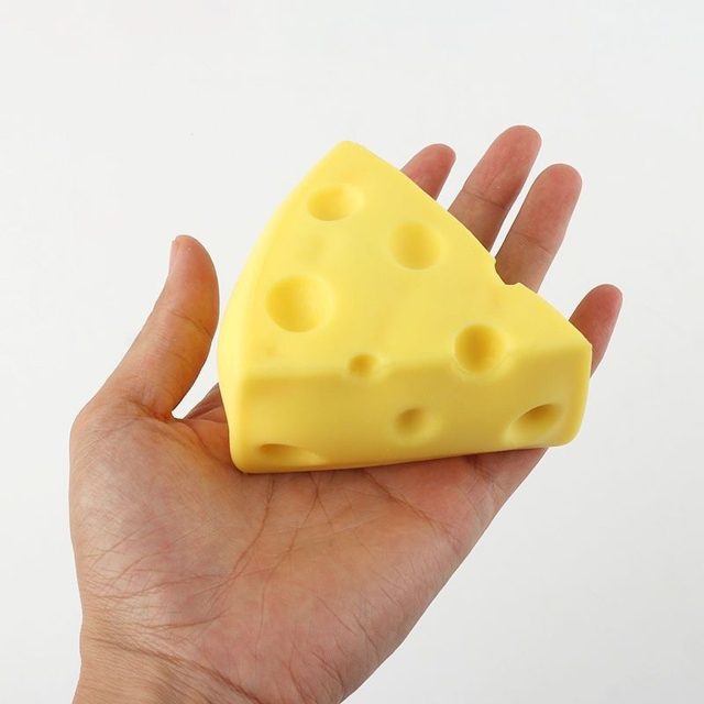 Squishy Swiss Cheese Wedge
