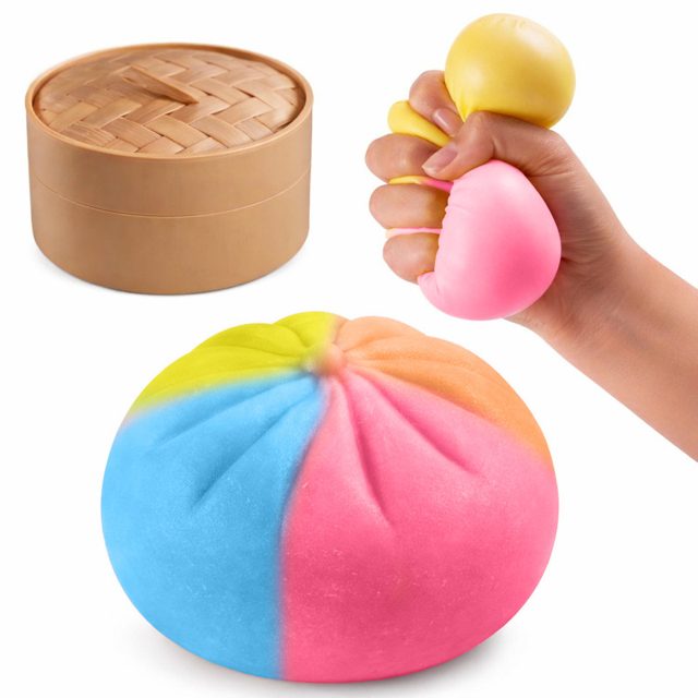 Rainbow Steamed Bun Squishy — photo 4