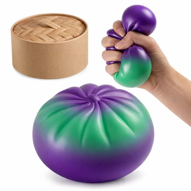 Rainbow Steamed Bun Squishy — photo 6