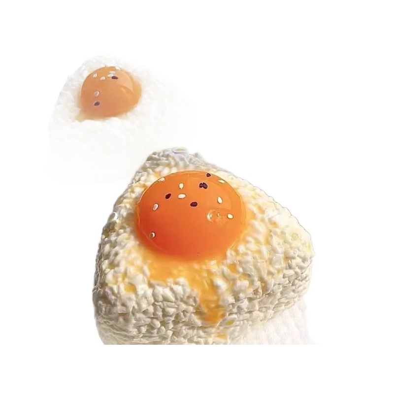 Eggy Onigiri Rice Ball Squishy — photo 4