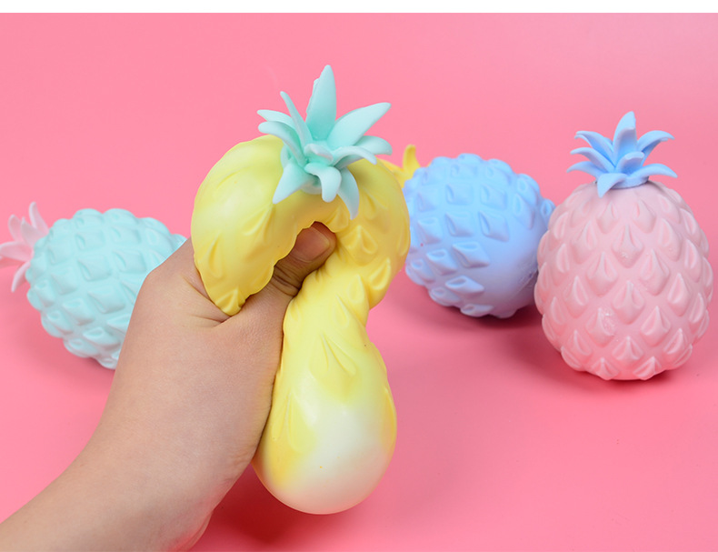 Stretchy Pastel Pineapple Squish โ photo 3