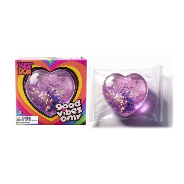 Glitter Heart Squish (Good Vibes) โ photo 2